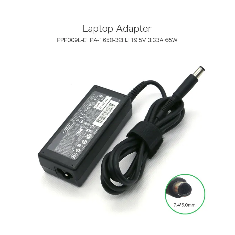 19,5 V 3.33A 65 W PA-1900-18H2 PPP009H PPP009L-E PPP014L-SA Питание для hp EliteBook 2530 p 2730 p 6930 p 8530 p 8530 w Tablet