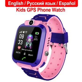 

2019 New Waterproof Q12 Smart Watch Multifunction Children Digital Wristwatch Baby Watch Phone For IOS Android Kids Toy Gift