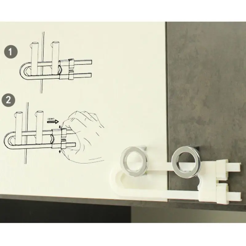 1 шт. Детский защитный замок Защита u-образная детский шкаф дверной замок детский защелка для двери