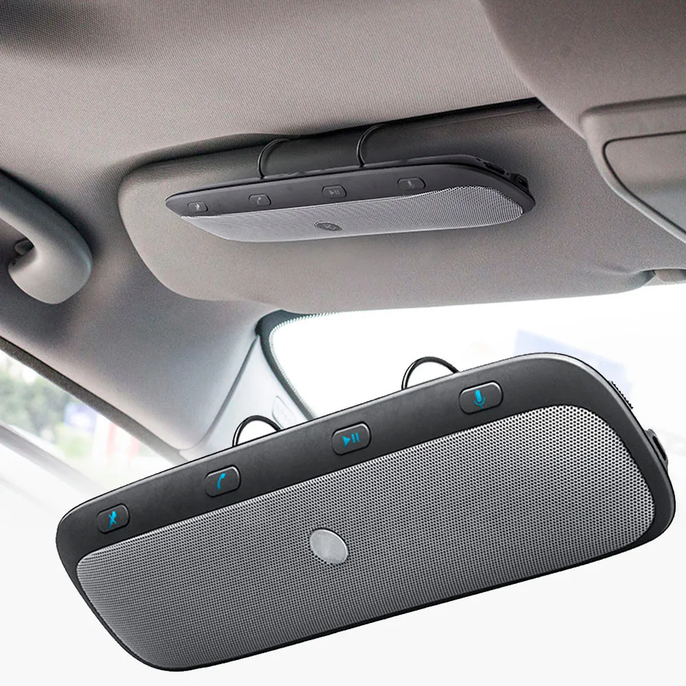 

Bluetooth Speaker Car Charger Pro Bluetooth Handsfree Calling Playing Music Car Kit Speaker Speakerphone TZ900 RE