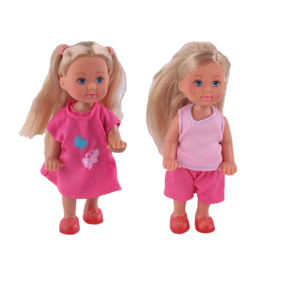 Микс 10 комплектов одежды и платьев подходит мини кукла для Келли Кукла-Симба аксессуары AB42