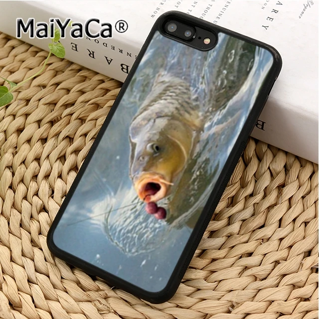 MaiYaCa чехол для телефона с рисунком рыбы и карпа iPhone 5 6 s 7 8 plus 11 12 Pro X XR XS max Samsung S6 S7 edge
