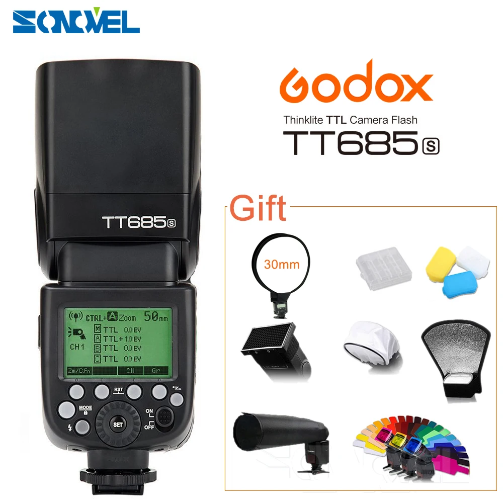 Tt685s Godox Ttl Hss Gn60 Speedlite Flash For Sony A7 Ii A7r A7s A7rii