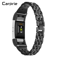 CARPRIE высокое качество из натуральной нержавеющей стали часы браслет ремешок для Charge 2 часы dec11