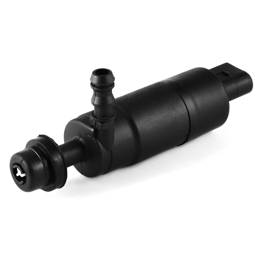 Headlight Head Light Washer Pump Replacement Black for BMW E46