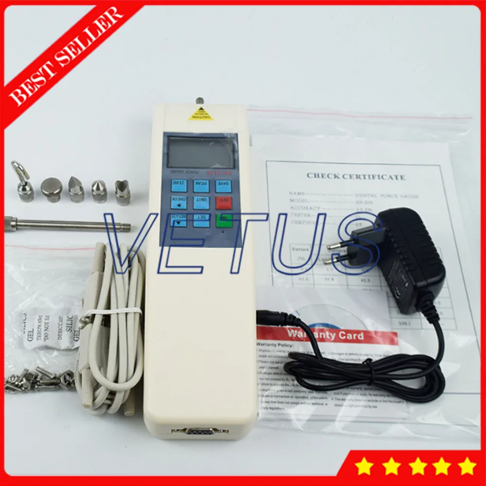 1N-100N Brand New HP-100 Digital Push Pull Gauge Gage Force Gauge Tester Meter