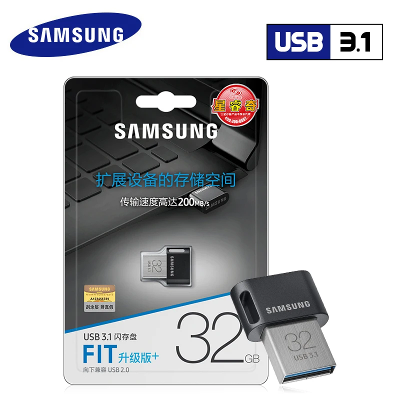 samsung USB 3,1 флеш-накопитель 32 Гб 64 Гб 200 МБ/с. памяти флеш-накопитель USB 3,0 128 ГБ 256 300 МБ/с. мини U Диск флеш-накопитель