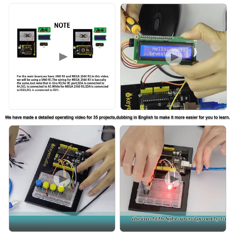 MEGA 2560 STARTER KIT FOR ARDUINO MAKER -4