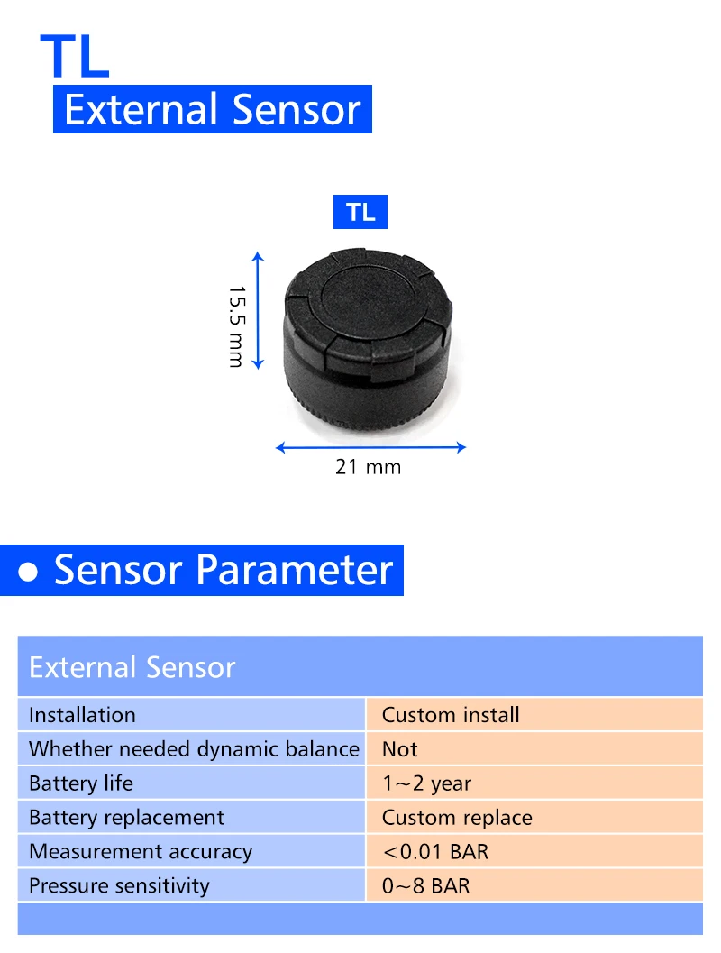 TPMS система контроля давления в шинах U902L-TL 4 внешних датчика Встроенная литиевая батарея сигарета зажигалка режим питания