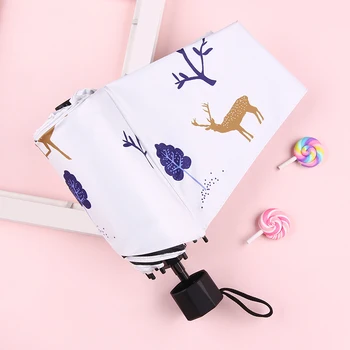 

Candy Color Umbrella Unicorn Sun Rain Umbrella Parasol Female / Man Pliable Sombrillas Paraguas Guarda Chuva Totoro Parapluie