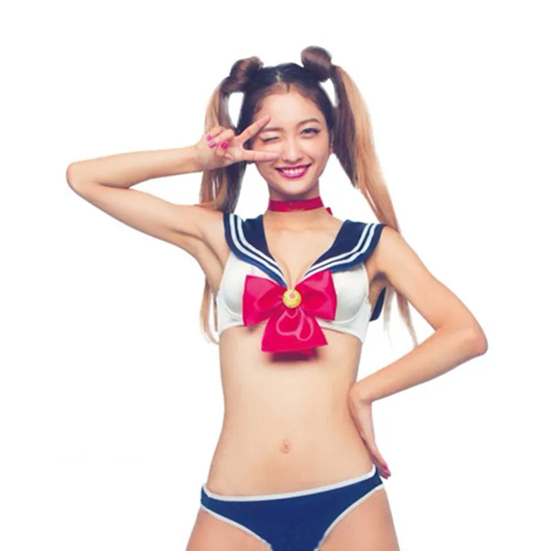 

Cosplay Sailor Moon Costume Women's Dress Enticing Underwear Lingerie Swimsuit Bikini Swimwear