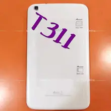 black/white Back Cover Battery Door For Samsung GALAXY Tab 3 T110 T211 T210 T310 T311 T330 T331 T230 Back Housing Cover