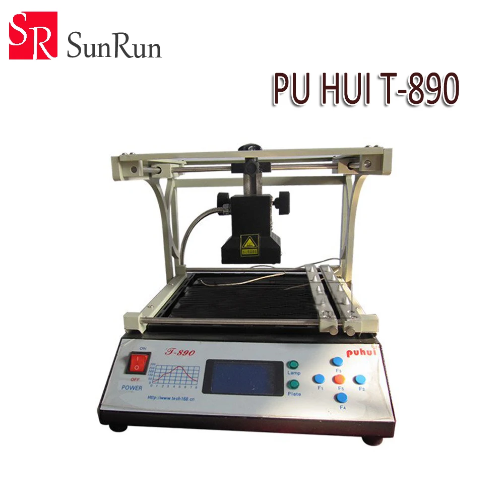 PUHUI T-890 T890 BGA двойная цифровая инфракрасная станция BGA/IRDA/IFR/SMD/SMT сварочная |