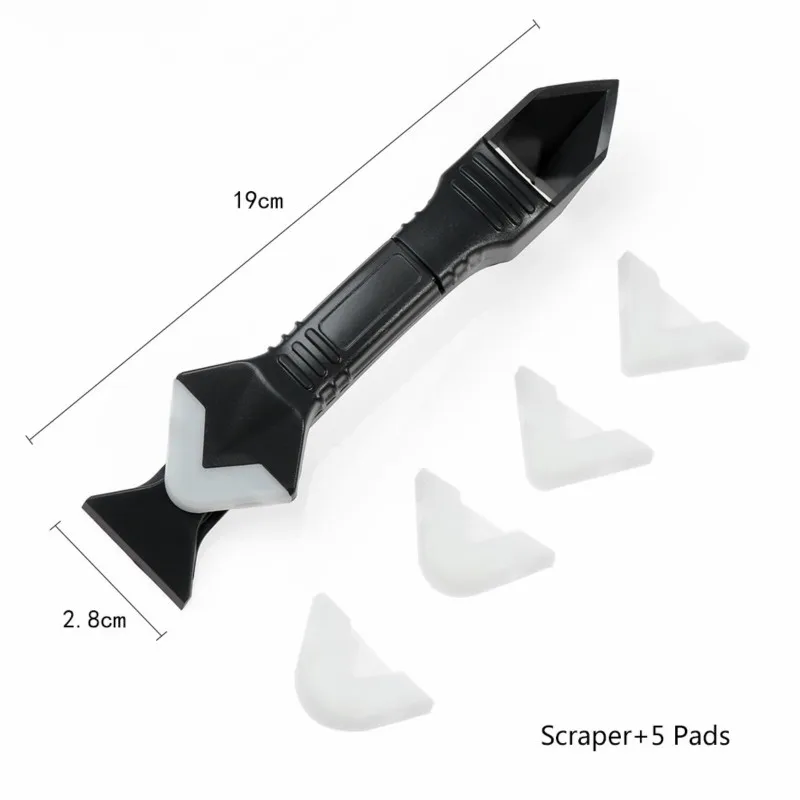 1 Набор, практичный герметик, угловой скребок, силиконовая Затирка, набор инструментов, набор, чистящее лезвие, инструмент для удаления, скребок