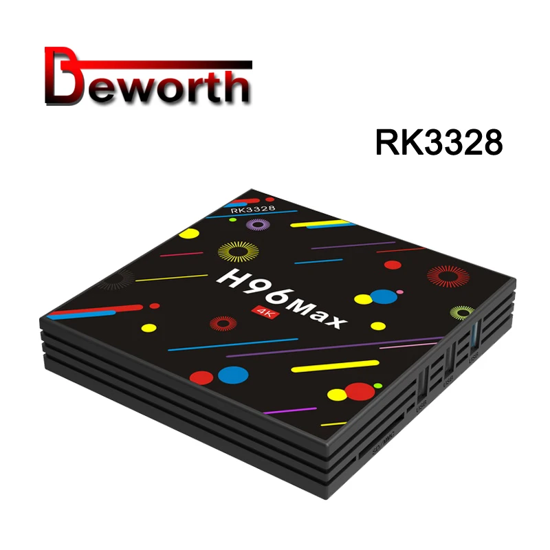

H96 Max H2 Smart Android 7.1 TV Box RK3328 4GB 32GB 4K VP9 H.265 HDR10 USB3.0 DLNA WiFi LAN Bluetooth 4.0 HD IPTV Media Player