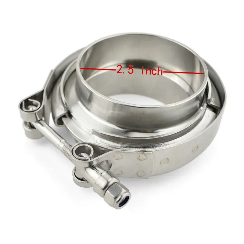 New 2/" Inch Stainless Steel #304 V-Band V band Vband QUICK RELEASE Clamp