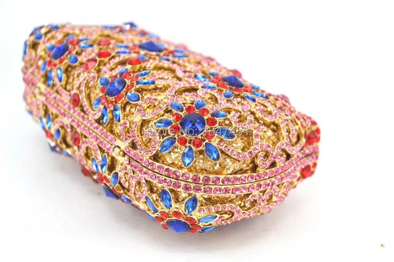 Laishangchen Luxury crystal evening bag -3