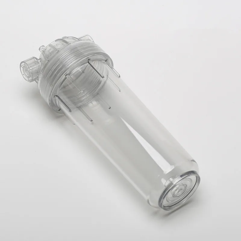 Бытовой очиститель воды RO фильтр 10 Дюймов прозрачный фильтр Бутылка 1/2 дюймов порт подключения фильтр для воды корпус картриджа
