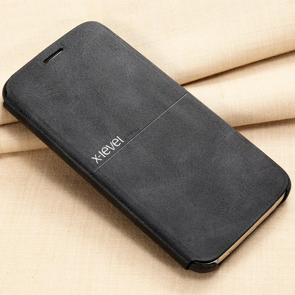 X-Level Flip Case For Samsung Galaxy S7 Edge Leather Luxury PU Stand Cover for Capa | Мобильные телефоны и аксессуары