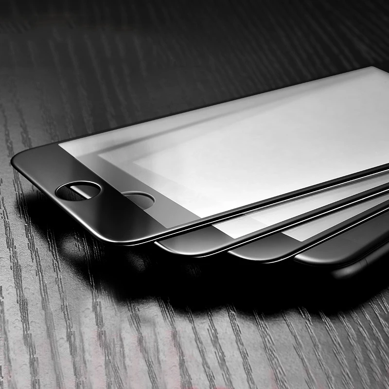 3D закаленное стекло для iPhone 6 6S полное покрытие 9H защитная пленка Взрывозащищенная Защита экрана для iPhone 6 6S Plus