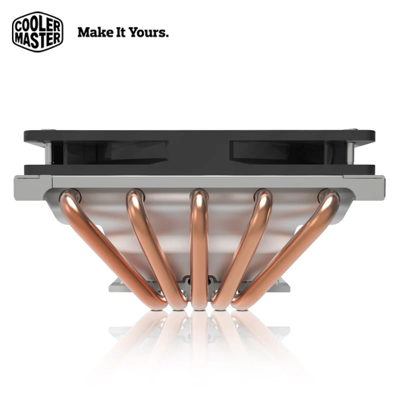 Cooler Master компьютерный кулер для процессора 5 тепловых трубок 12 см светодиодный