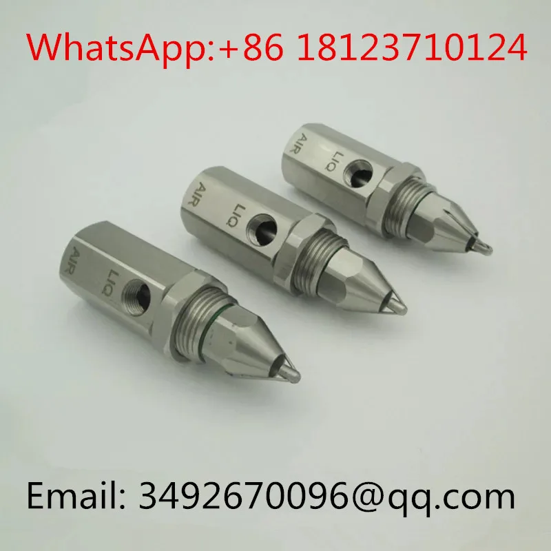 Air atomizing nozzles,air atomizing fine misting air water spray nozzle