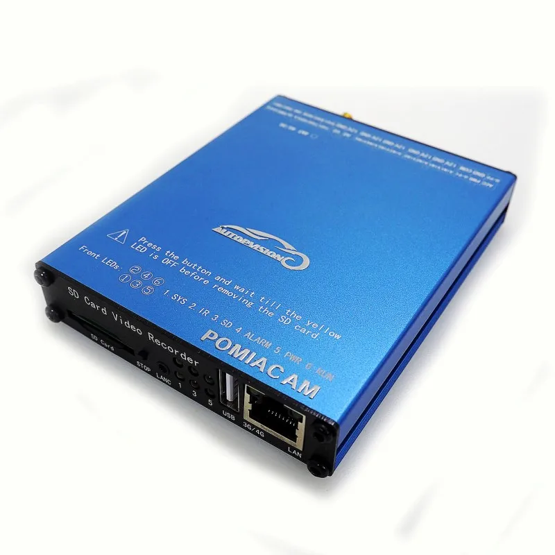  Factory Direct Mini AHD DVR 4CH SD Card Mobile DVR GPS WIFI G-Sensor 3G 4G Car Bus Vehicle CCTV Mob - 32981378666