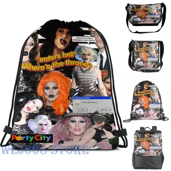 

Funny graphic print shoulder Bags women Sharon Needles (2) Single shoulder backpack travel for men Gym Bag