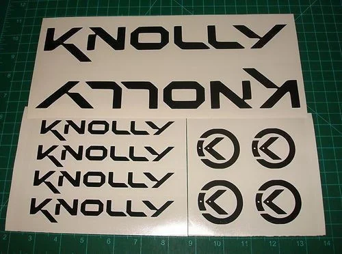 Для 10x Knolly наклейки MTB DH велосипед Freeride Подиум Chilcotin Endorphin Delirium автомобильный