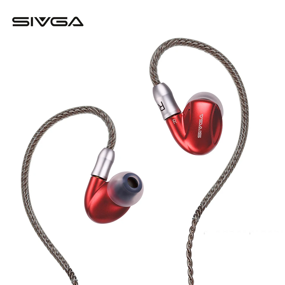 SIVGA SM002 HiFi мониторы Dj Металл мульти драйвер Спорт сбалансированные наушники