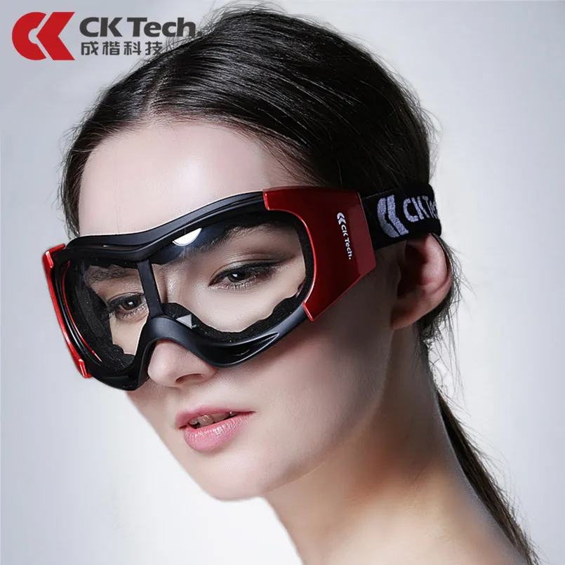 Ck tech. óculos protetores de segurança, à prova de vento, antiembaçante, ciclismo, trabalho industrial, óculos de segurança