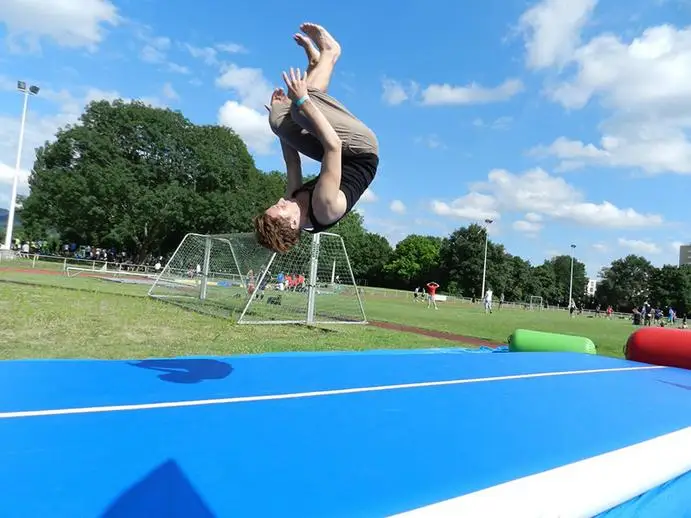 20MX2MX0.2m Directly Sale Cheap Air Track Mat Gymnastics Landing Mats