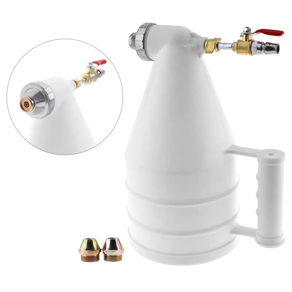 New Adjustable Wall Plastic Pneumatic Spray Gun with 4 / 6 / 8mm Diameter Nozzle for Sand Painting Stone Spraying 1 4 exterior wall spray gun putty powder real stone paint stainless steel spray gun architectural paint latex paint spray gun