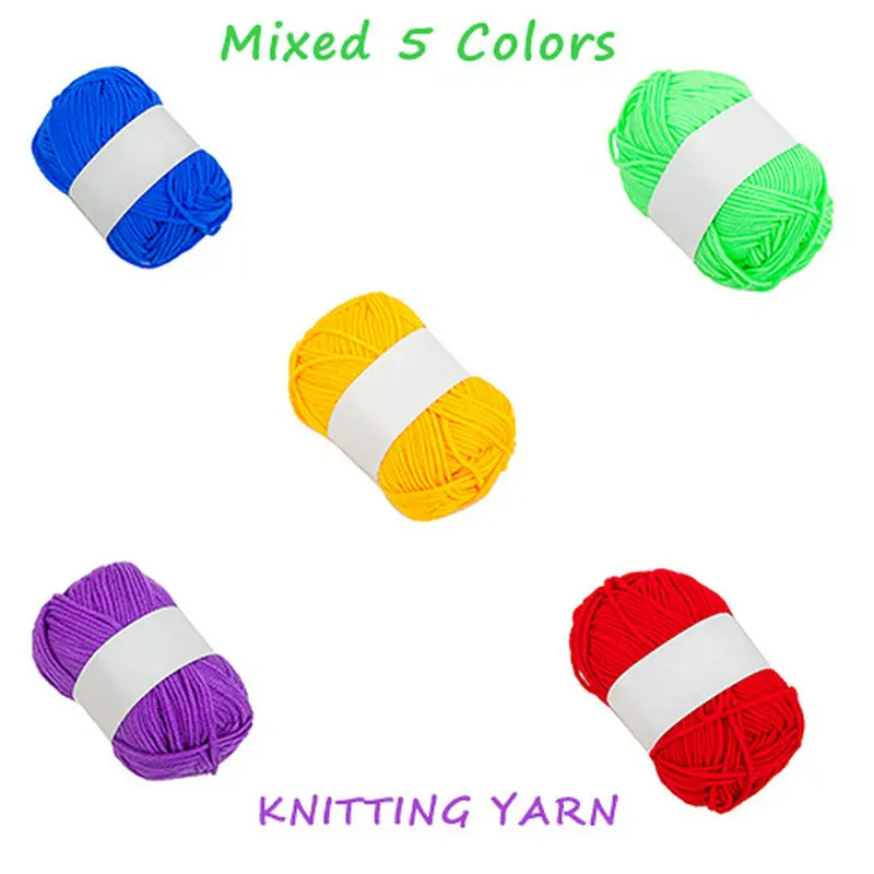 Looen Knitting Yarns Balls For Crocheting DIY Tool Knitting Wool Yarns