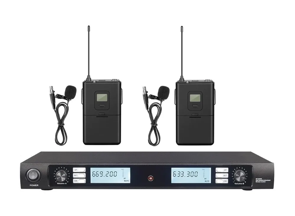 Bolymic UHF Wireless Lavalier Microphone lapel wireless microphone for teachersin Microphones