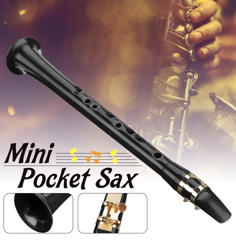 Карманный саксофон LittleSax Mini Sax портативный C образный КЛЮЧ Саксофон ABS легкий