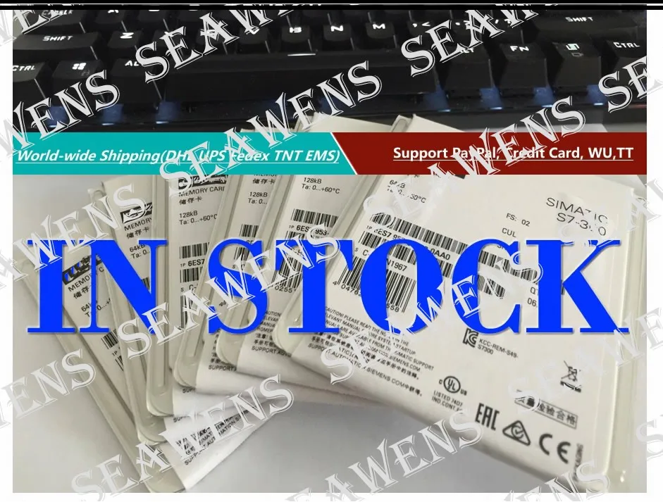 

6ES7953-8LJ30-0AA0 6ES7 953-8LJ30-0AA0 SIMATIC S7, MICRO MEMORY CARD F. S7-300/C7/ET 200, 3.3 V NFLASH, 512 KBYTES, NEW IN BOX