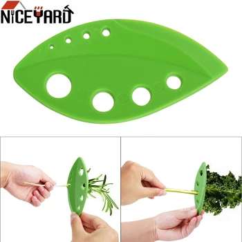 

NICEYARD Rosemary Thyme Cabbage Durable Vegetables Leaf Stripper Gadget Kale Greens Herb Stripper Kitchen Gadgets