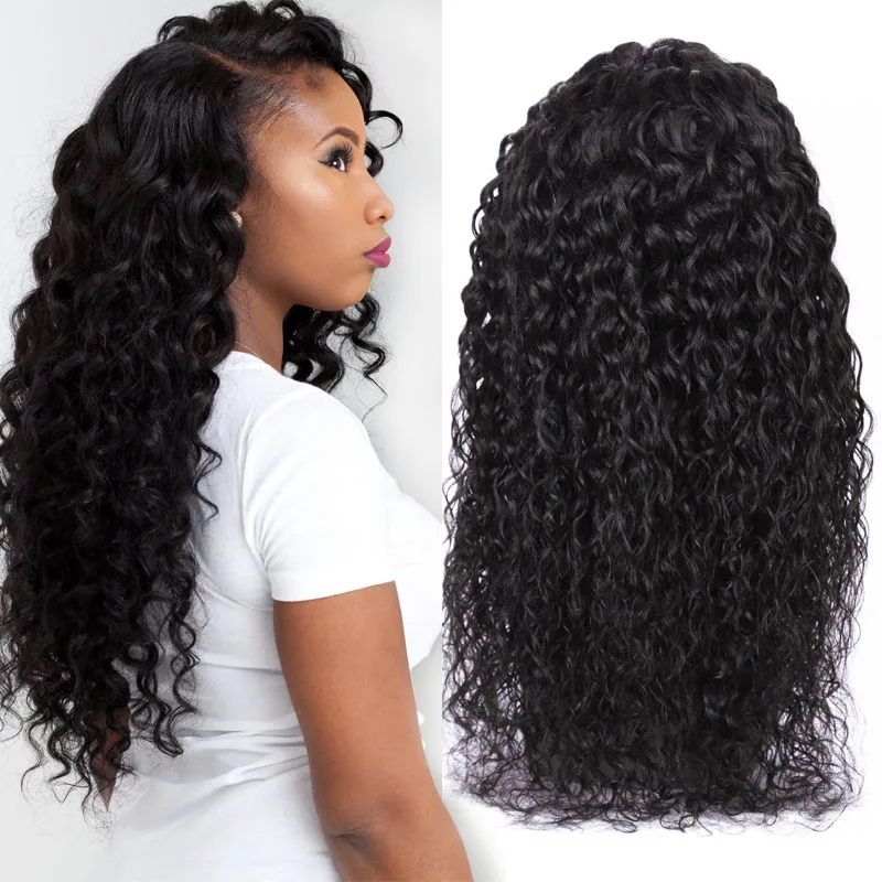 pineapple weave hair brazilian full lace wig with baby hair full lace