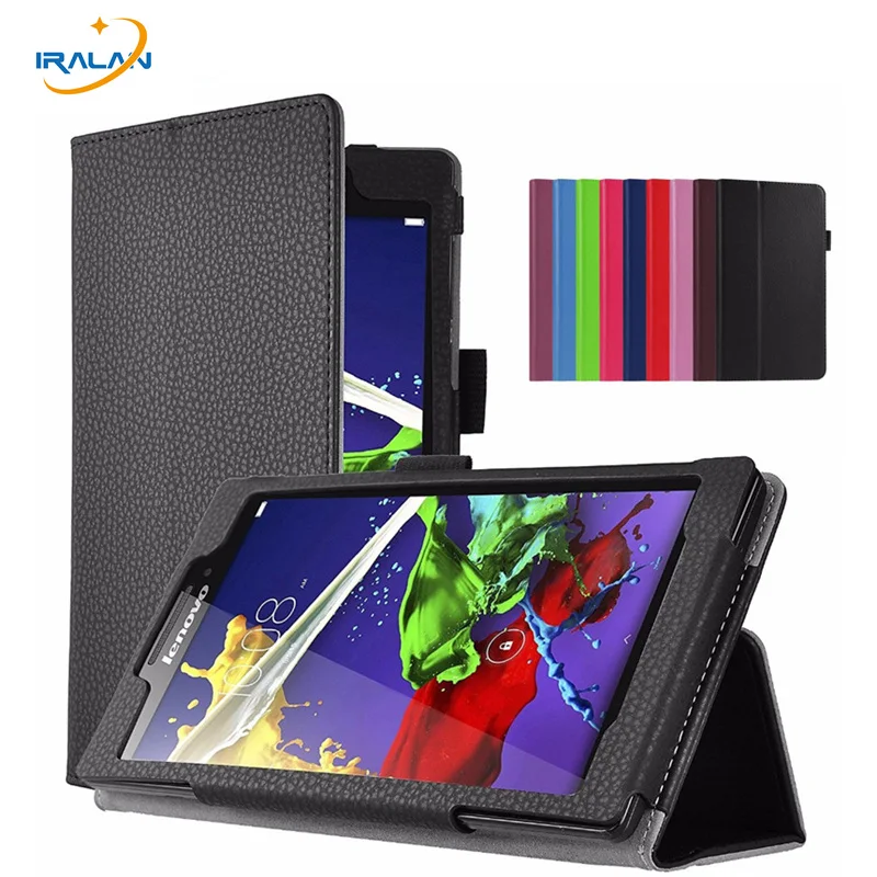 Защитный чехол книжка для Lenovo Tab 3 8 TB3 850F 850M 0 дюйма искусственная кожа планшета +