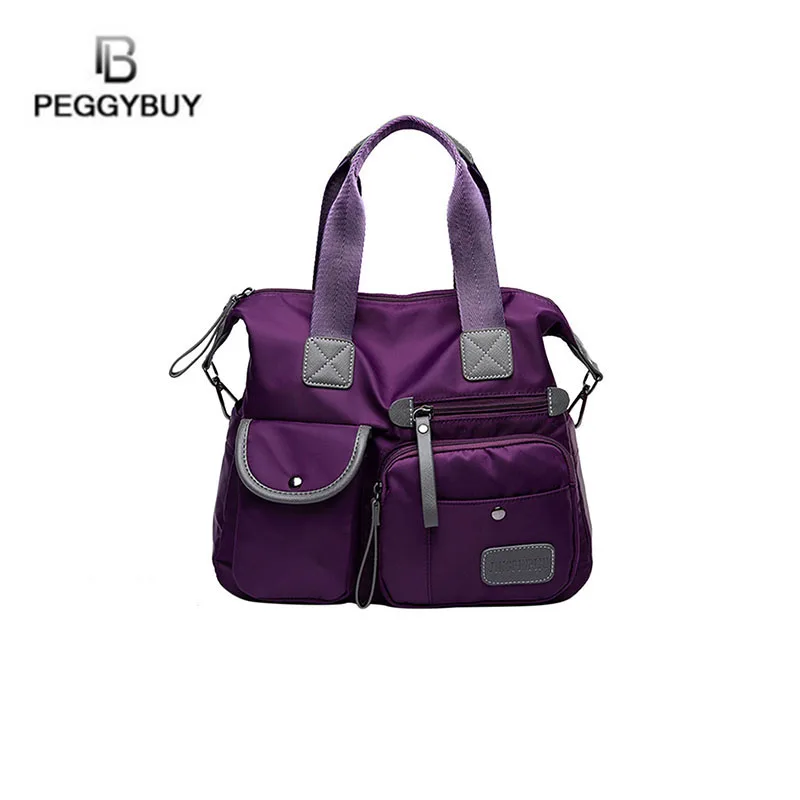 متعددة الاستخدامات النساء للماء حقيبة نايلون حمل سفر رسول Crossbody حقائب للنساء بولسا الأنثوية الأعلى مقبض حقيبة كتف متعددة الاستخدامات النساء للماء حقيبة نايلون حمل سفر رسول Crossbody حقائب للنساء بولسا الأنثوية الأعلى مقبض حقيبة كتف