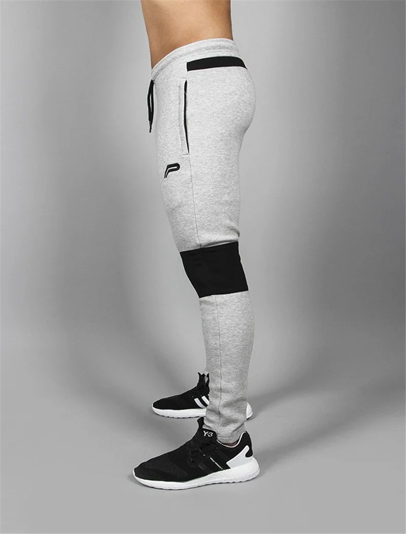 Тренировка мужские повседневные штаны хлопковые спортивные брюки для бега мужские спортивные брюки для фитнеса Рашгард мужские s Бодибилдинг Нижняя спортивная одежда