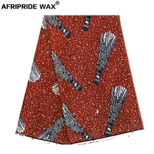 Африканская Анкара ткань высокого качества оптом Африканский Цветочный хлопок настоящая восковая парча ткань для одежды A18F0330