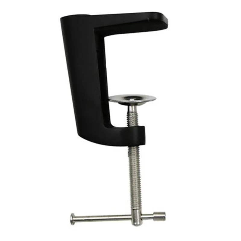 

1xPortable Aluminum Adjustable Arm Clamp Table Lamp Clip Swivel Lock Holder Set