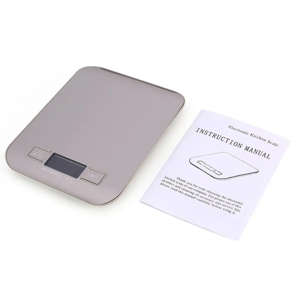 

Household Precision 5000 G 1 G Electronic Digital Scale 5 Kg Weight Food Kitchen Scale Small Electronic Scale