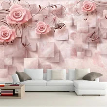 Обои на заказ, мраморные Супер Красивые Романтические обои под Телевизор с тиснением для гостиной, декоративные 3d обои
