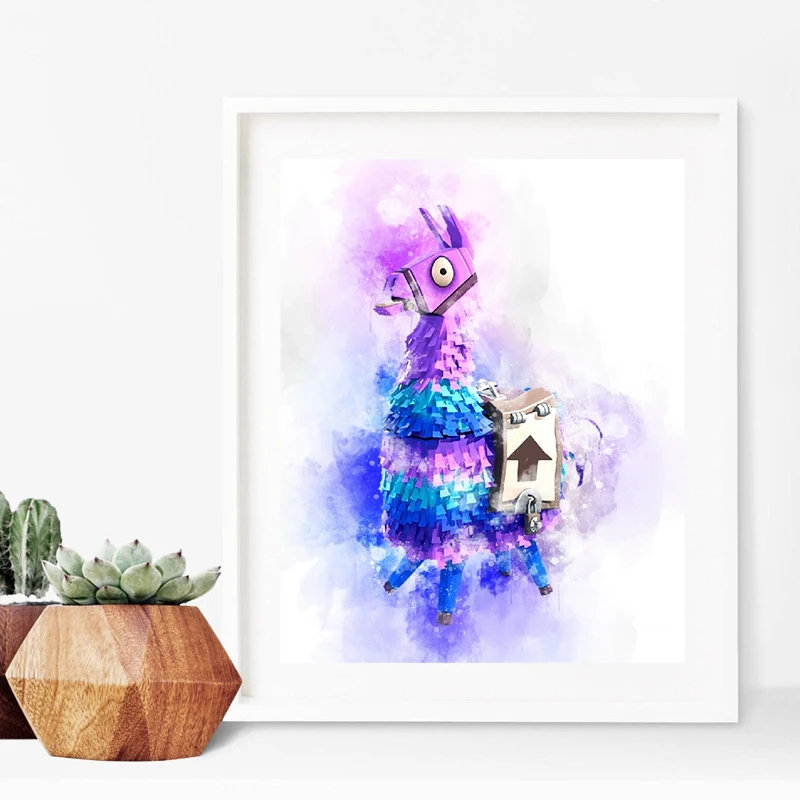 Player versus player Canvas Prints Boys Room Decor