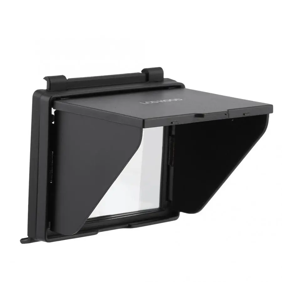 Nowy ochrona ekranu lcd kamery cofania parasolka daszek parasol przeciwsłoneczny kaptur osłona na nikona D500 parasol przeciwsłoneczny osłona maski