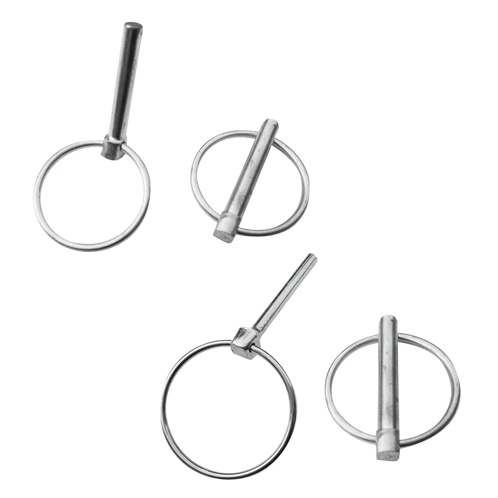 4 Pieces Large Small Boat Kayak Canoe Trailer Tractor Trolley Lynch Pin