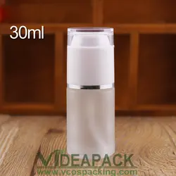 100 шт. 30 мл матовое стекло пустая бутылка/эфирное масло бутылка BB CC крем бутылок crylic крышка